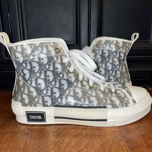 dior hightop shoes